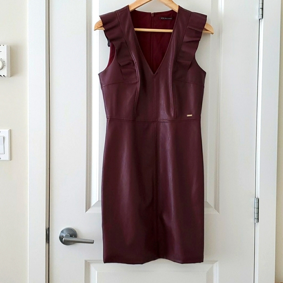 Armani Exchange Dresses & Skirts - NWOT Armani Exchange pleather dress